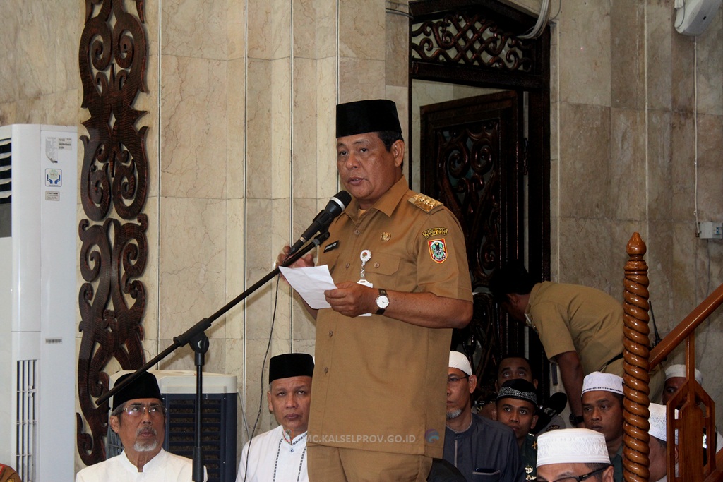 Peringatan Isra Mi Raj Media Center Provinsi Kalimantan Selatan
