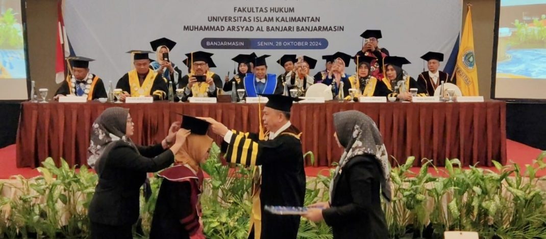 UNISKA MAB Kukuhkan Nurul Listiyani sebagai Guru Besar Bidang Ilmu Hukum Lingkungan dan Sumber Daya Alam