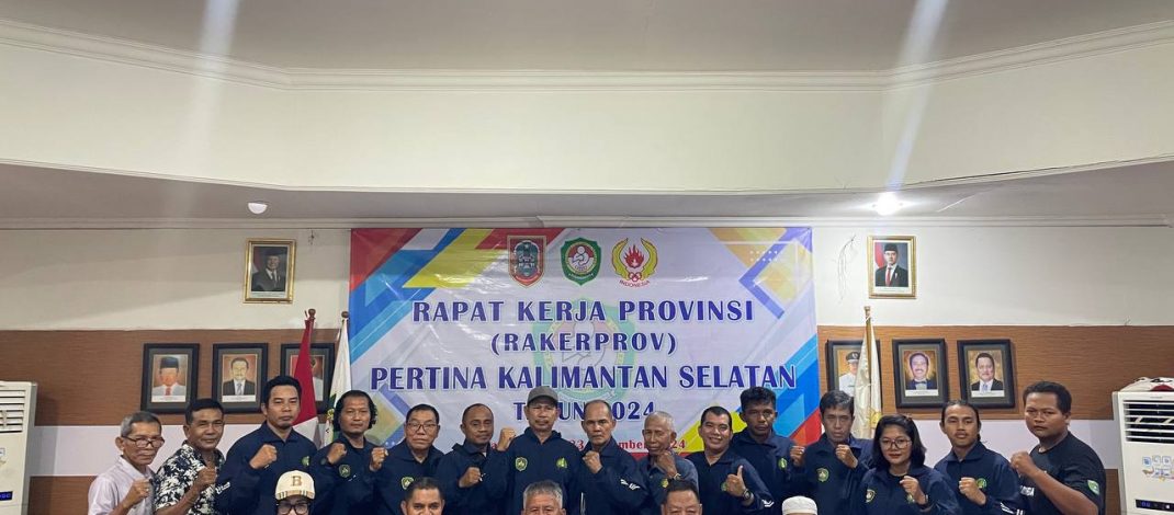 Bahas Persiapan Porprov, Pertina Kalsel Gelar Rakerprov