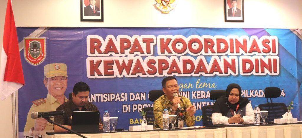 Cegah Dini Kerawanan Pilkada Serentak, Bakesbangpol Se-Kalsel Koordinasikan Kewaspadaan