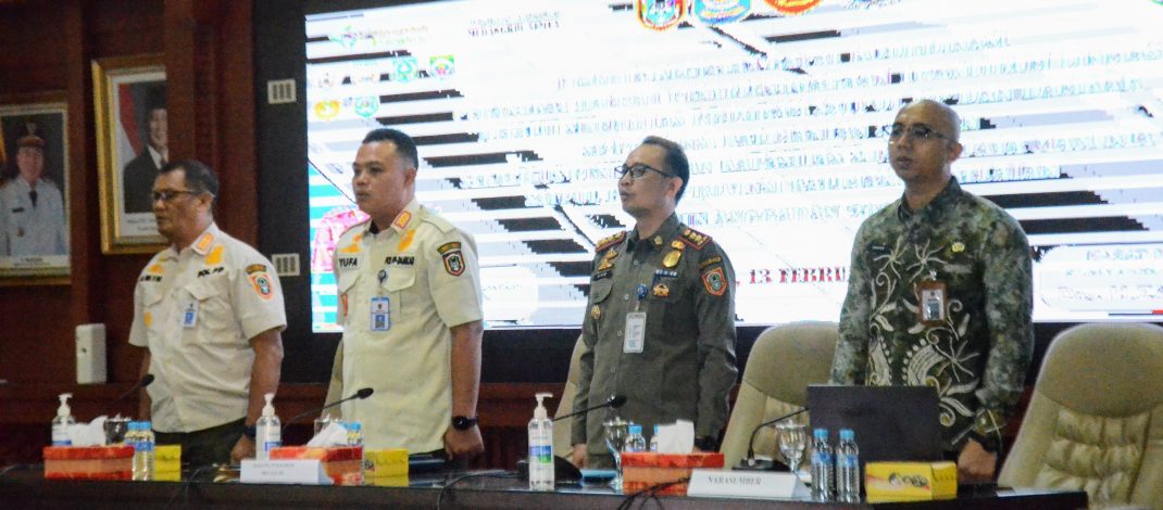 Di Rakor Perangkat Daerah, Satpol PP dan Damkar Kalsel Tingkatkan Efektivitas Penyelenggaraan Trantibum dan Linmas